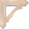 Ekena Millwork Balboa Arts and Crafts Smooth Bracket w/ Offset Brace, Douglas Fir, 7 1/2"W x 28"D x 28"H BKT0806X28X28BOA03SDF - alternate 2